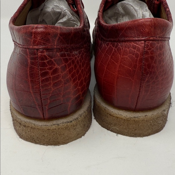 Padmore & Barnes Burgundy JSPoets Made in Portugal Men’s Size 11  Never Worn - Picture 4 of 7